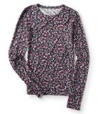 Aeropostale Aeropostale Long Sleeve Ditsy Floral Layering Tee - Classic Navy, Xsmall