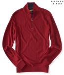 Aeropostale Prince & Fox Half Zip Top