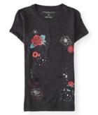 Aeropostale Aeropostale By Any Other Name Graphic Tee - Charcoal Heather Grey, Xsmall