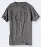 Aeropostale Aeropostale Embossed Aero 1987 Graphic Tee - Light Heather Grey, Xsmall
