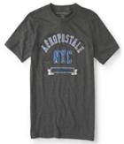 Aeropostale Aeropostale Nyc Graphic Tee - Charcoal Heather Grey, Xsmall