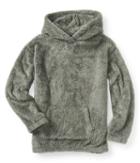 Aeropostale Aeropostale Fuzzy Fleece Pullover Hoodie - Sage, Xsmall