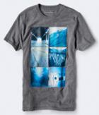 Aeropostale Aeropostale Outdoor Blocks Graphic Tee - Medium Grey, Xsmall