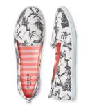Aeropostale Washed Hibiscus Slip-on Shoe