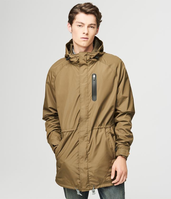 Aeropostale Aeropostale Hooded Active Parka - Dark Brown, Xsmall