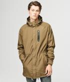 Aeropostale Aeropostale Hooded Active Parka - Dark Brown, Xsmall