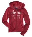 Aeropostale Aero Ny 1987 Full-zip Hoodie