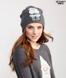 Aeropostale Sequin Gnome Pow Beanie