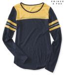 Aeropostale Prince & Fox Varsity Football Tee