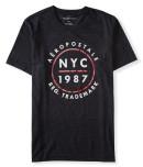Aeropostale Nyc 1987 Circle Logo Graphic T
