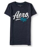 Aeropostale Aeropostale Aero Nyc Graphic Tee - Classic Navy, Xsmall