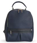 Aeropostale Classic Faux Leather Zippered Backpack