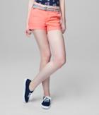 Aeropostale Aeropostale Prince & Fox Belted Beachcomber Twill Shorts - Coral, 000