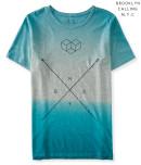 Aeropostale Brooklyn Calling Geo X Tee