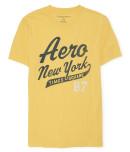 Aeropostale Aero Varsity Tsq Logo Graphic T