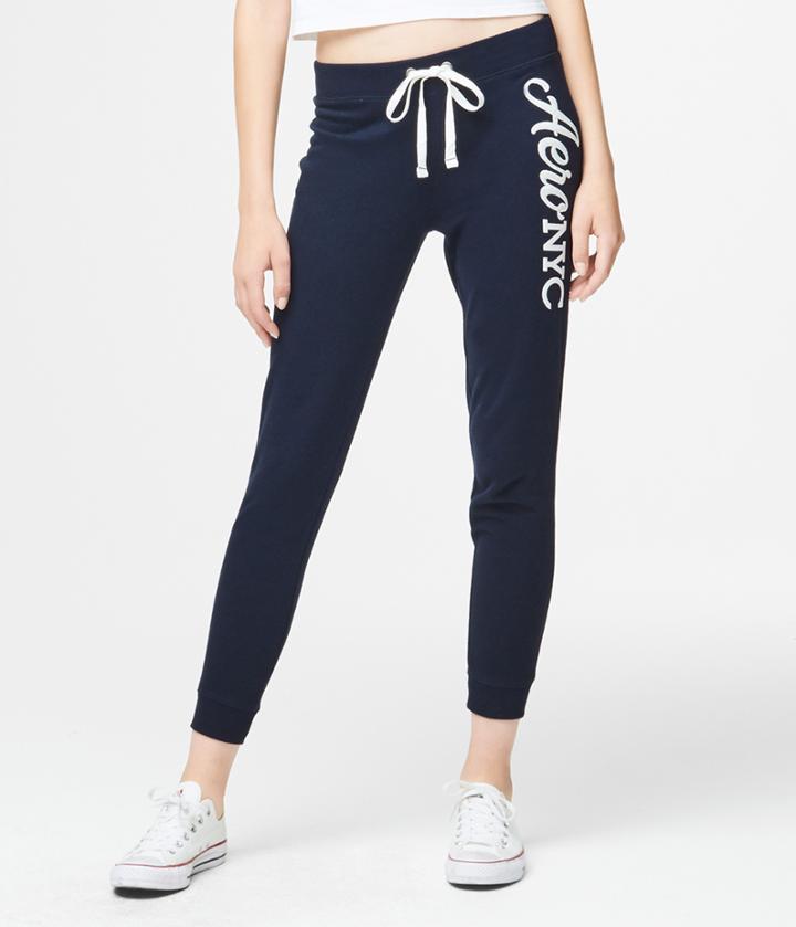 Aeropostale Aeropostale Aero Nyc Jogger Sweatpants - Classic Navy, Small