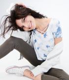 Aeropostale Aeropostale Tie-dye Baby Tee - Blue, Xsmall