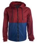 Aeropostale Colorblocked Full-zip Hooded Windbreaker