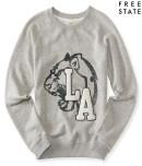Aeropostale Free State La Lion Popover Sweatshirt