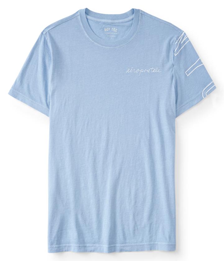 Aeropostale Aeropostale Nyc Graphic Tee - Light Blue, Xsmall