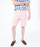 Aeropostale Aeropostale Classic Flat-front Reflex Shorts - Ballet Pink, 27