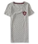 Aeropostale Polka Dot Nyc Shield Graphic T