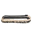Aeropostale Braided, Faux Suede & Floral Headband 3-pack