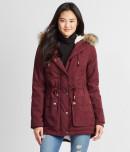 Aeropostale Prince & Fox Sherpa Lined Parka