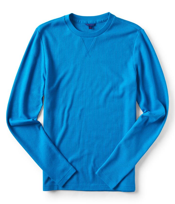 Aeropostale Aeropostale Long Sleeve Aero Thermal Crew Tee - Rain Wash, Xsmall
