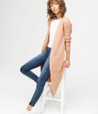 Aeropostale Aeropostale Metallic Cable Duster Cardigan - Light Red, Xs/s