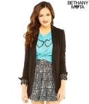 Aeropostale Solid Blazer