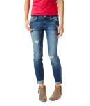 Aeropostale Kylie Boyfriend Destroyed Medium Wash Jean
