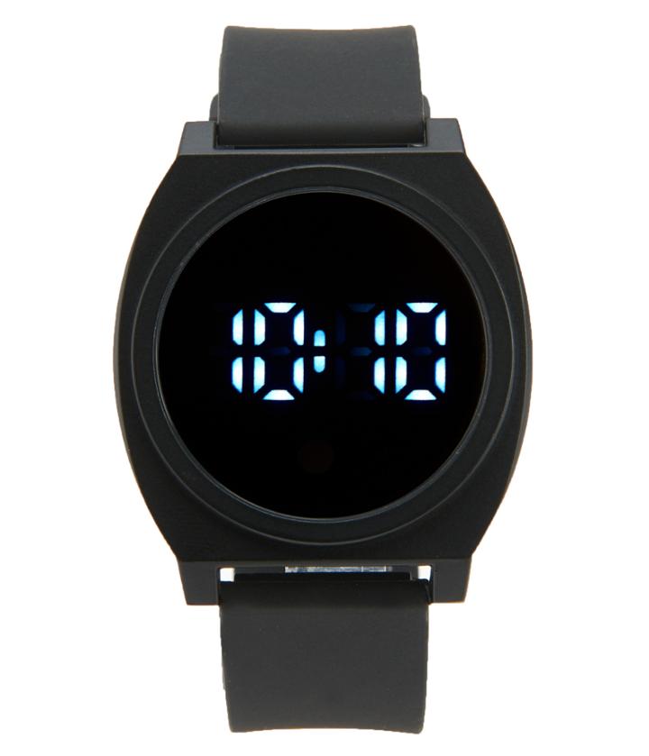 Aeropostale Aeropostale Rubber Led Watch - Black