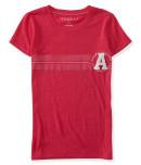 Aeropostale Crest Racing Stripe Graphic T