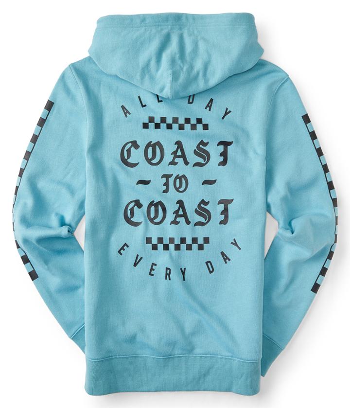 Aeropostale Aeropostale Coast To Coast Pullover Hoodie - Green, Xsmall