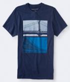 Aeropostale Aeropostale City Bridge Graphic Tee - Black, Small