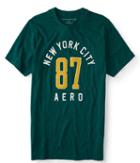 Aeropostale Aeropostale New York City 87 Graphic Tee - Dusty Rosemary, Xsmall