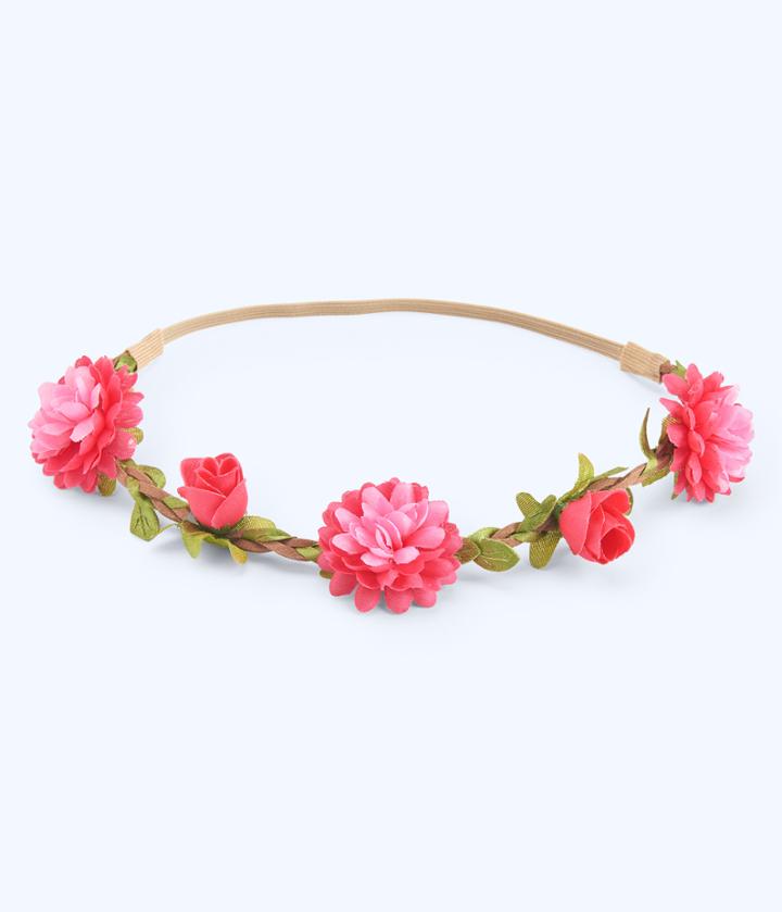 Aeropostale Aeropostale Faux Flower Headband - Pink