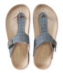 Aeropostale Tribal Print T-strap Slide Sandal