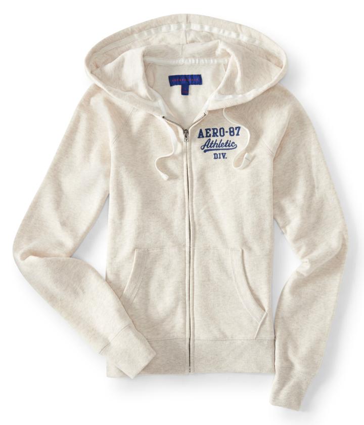 Aeropostale Aeropostale Aero-87 Athletic Full-zip Hoodie - Straw, Xsmall