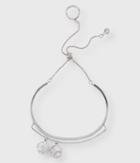 Aeropostale Aeropostale Charmed Adjustable Bracelet - Silver