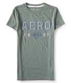 Aeropostale Aeropostale Aero 19 Nyc 87 Graphic T - Charcoal Heather Grey, Xsmall