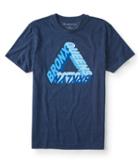 Aeropostale Aeropostale Borough Triangle Graphic Tee - Persian Navy, Xsmall