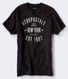 Aeropostale Aeropostale New York Established Logo Graphic Tee - Black, Xsmall