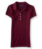 Aeropostale Aeropostale A87 Pique Polo - Dark Purple, Xsmall