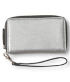 Aeropostale Aeropostale Double-zip Wristlet - Silver