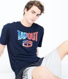 Aeropostale Aeropostale Tapout Flag Graphic Tee - Navy, Small