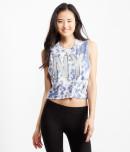 Aeropostale Ny Tie-dye Crop Tank