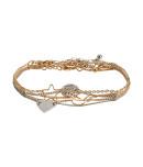 Aeropostale Celestial Linked Bracelet 5-pack