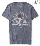 Aeropostale Free State Flame Graphic T